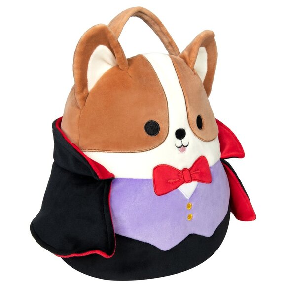 Squishmallows Original Reginald Vampire Corgi Treat Pail - NWT - Picture 4 of 4